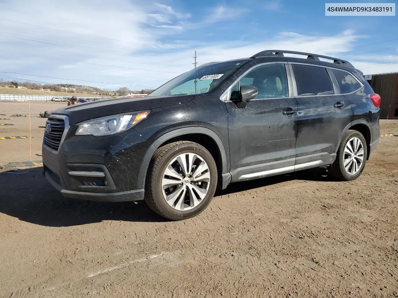 2019 Subaru Ascent Limited VIN: 4S4WMAPD9K3483191 Lot: 49511005
