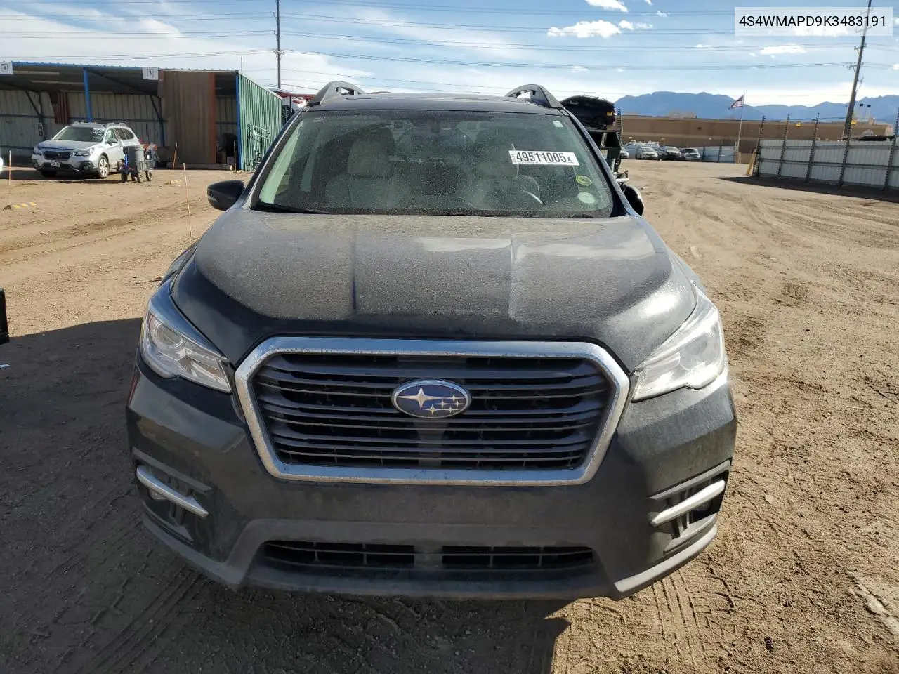 2019 Subaru Ascent Limited VIN: 4S4WMAPD9K3483191 Lot: 49511005