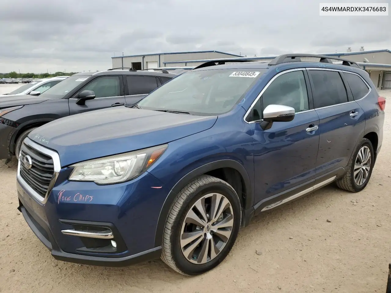 2019 Subaru Ascent Touring VIN: 4S4WMARDXK3476683 Lot: 53040845