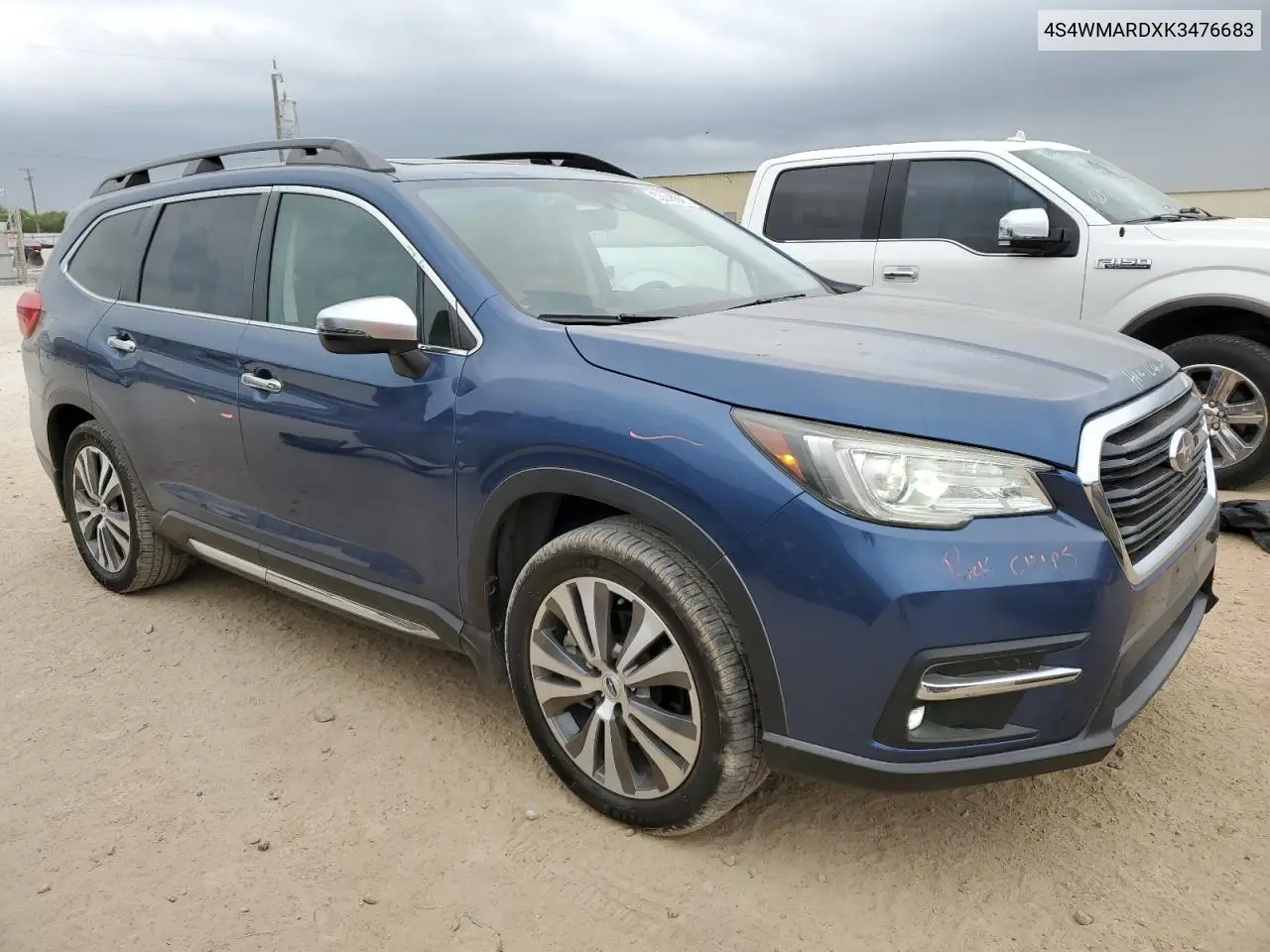 2019 Subaru Ascent Touring VIN: 4S4WMARDXK3476683 Lot: 53040845