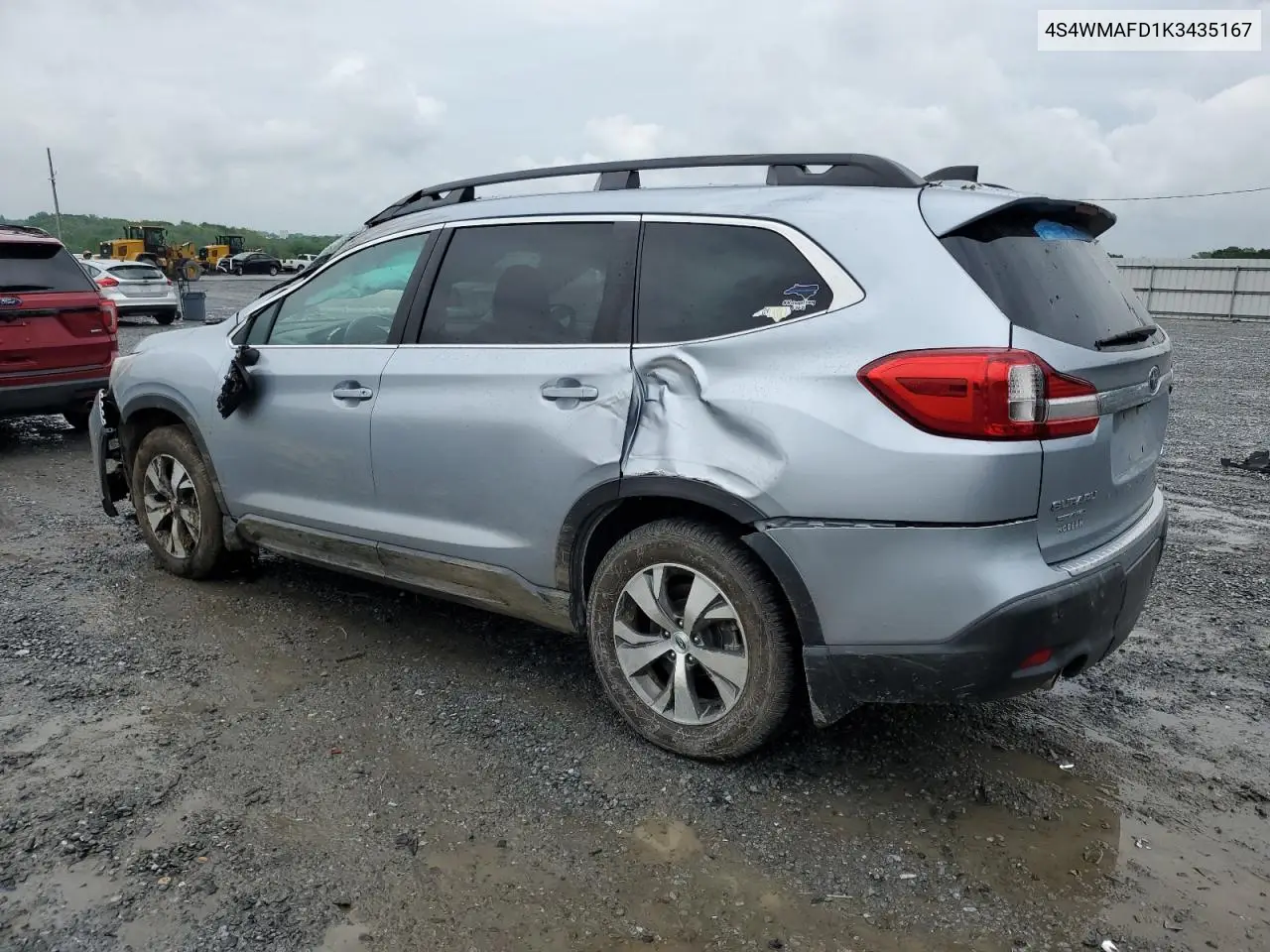 2019 Subaru Ascent Premium VIN: 4S4WMAFD1K3435167 Lot: 54485645