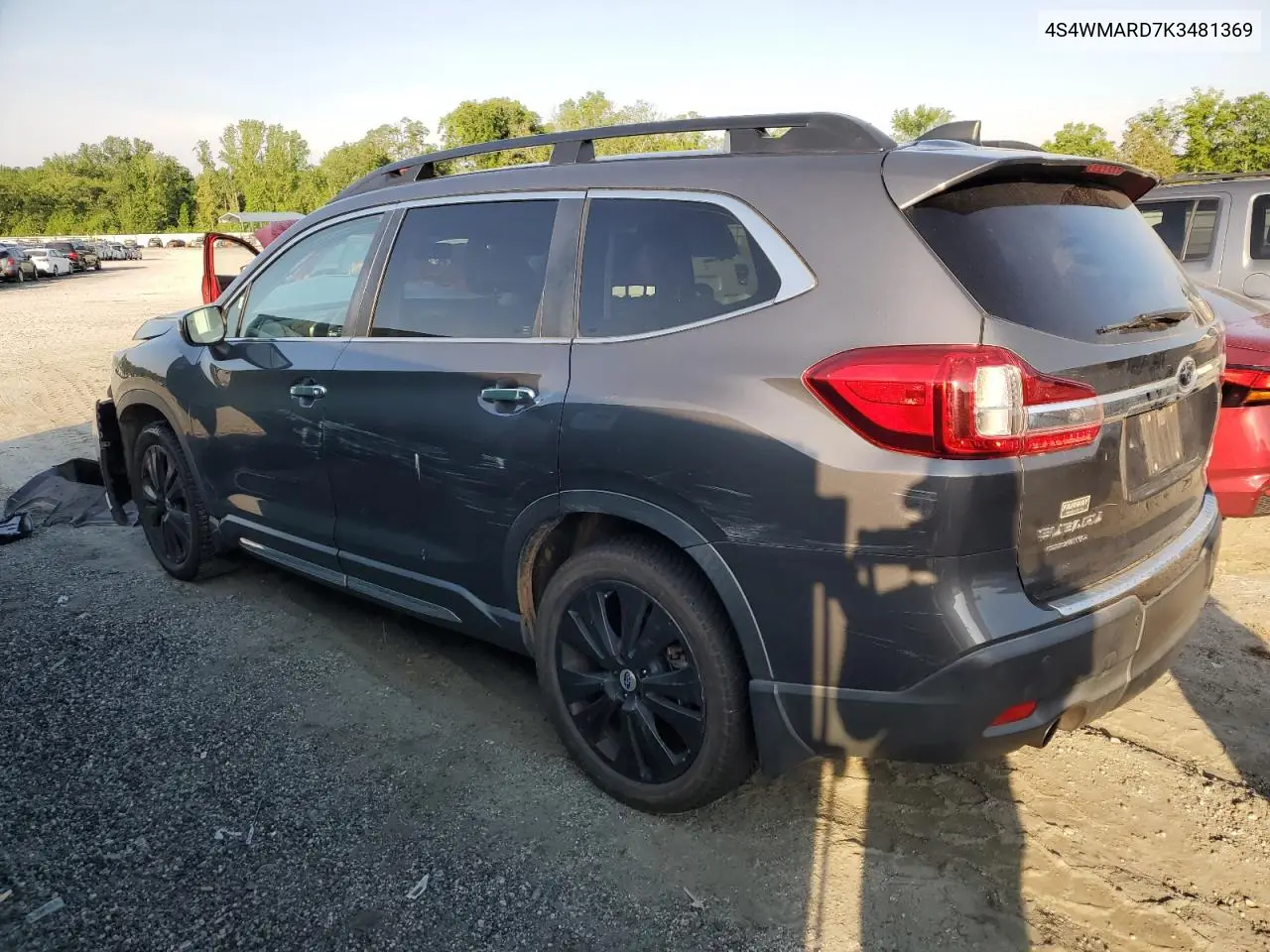 2019 Subaru Ascent Touring VIN: 4S4WMARD7K3481369 Lot: 55265035