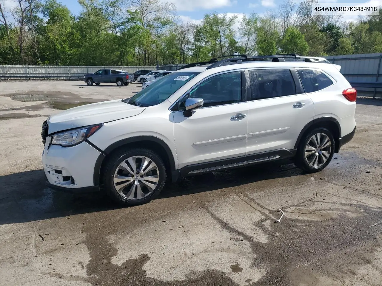 2019 Subaru Ascent Touring VIN: 4S4WMARD7K3484918 Lot: 56287805