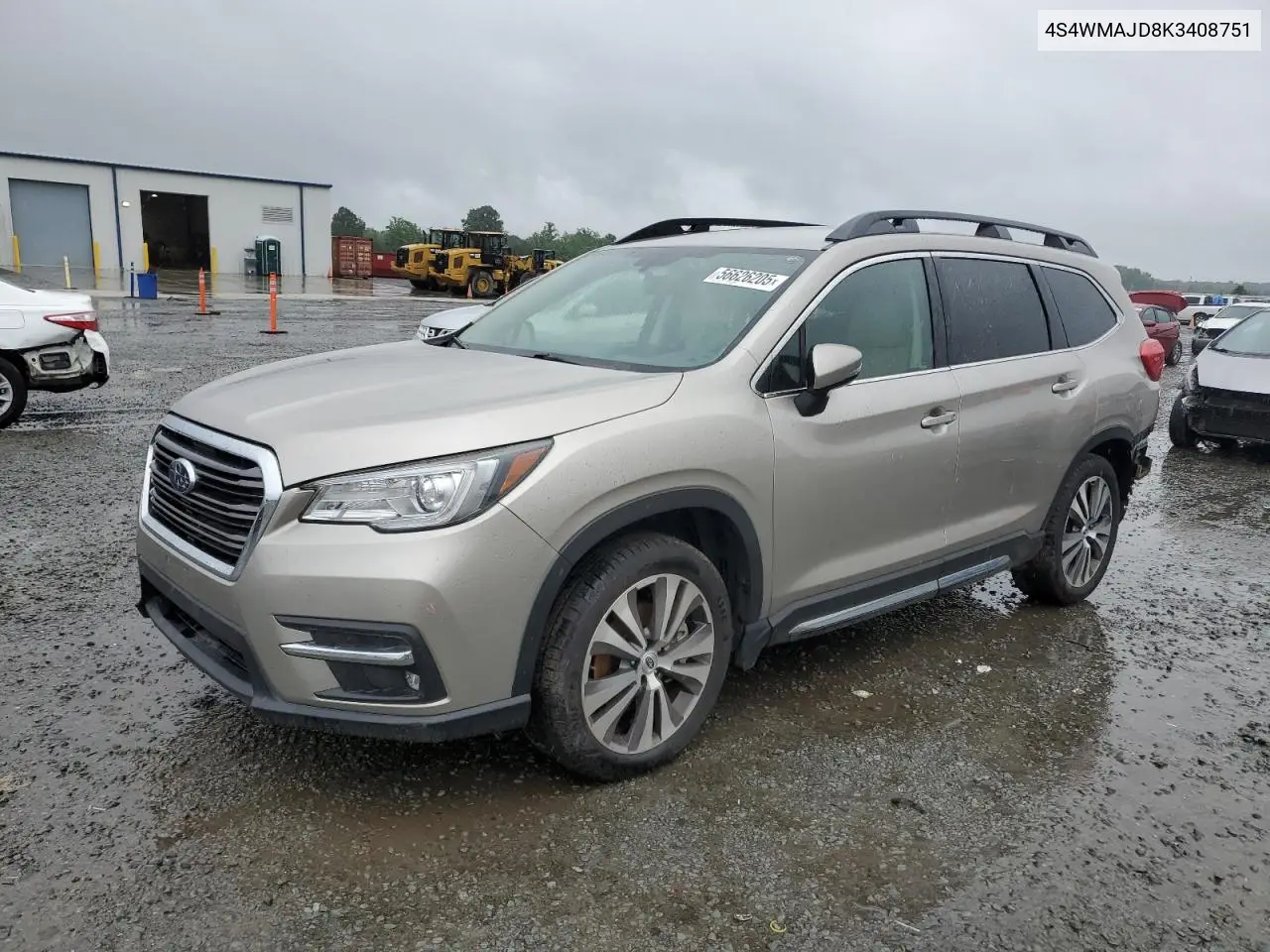 2019 Subaru Ascent Limited VIN: 4S4WMAJD8K3408751 Lot: 56626205