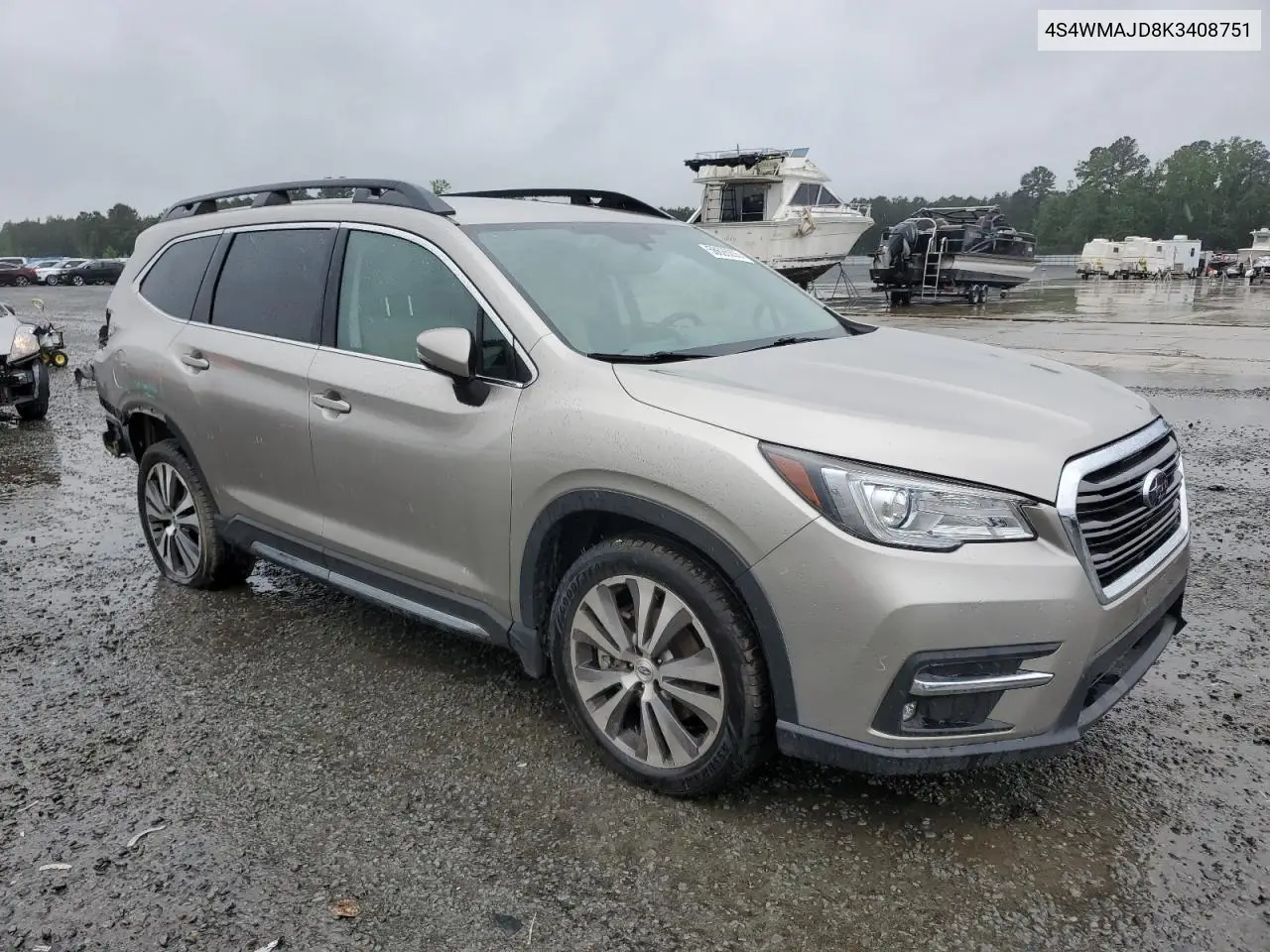 2019 Subaru Ascent Limited VIN: 4S4WMAJD8K3408751 Lot: 56626205