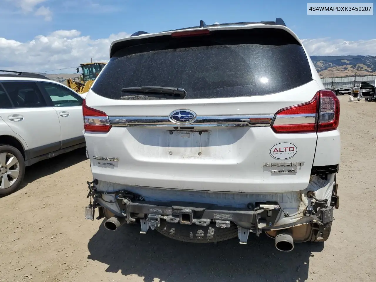 2019 Subaru Ascent Limited VIN: 4S4WMAPDXK3459207 Lot: 56994405