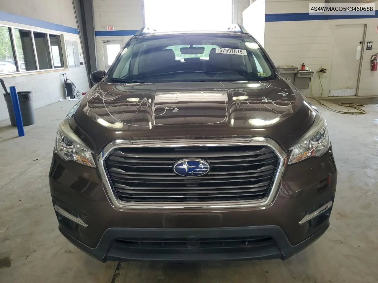 2019 Subaru Ascent Premium VIN: 4S4WMACD5K3460688 Lot: 57597875