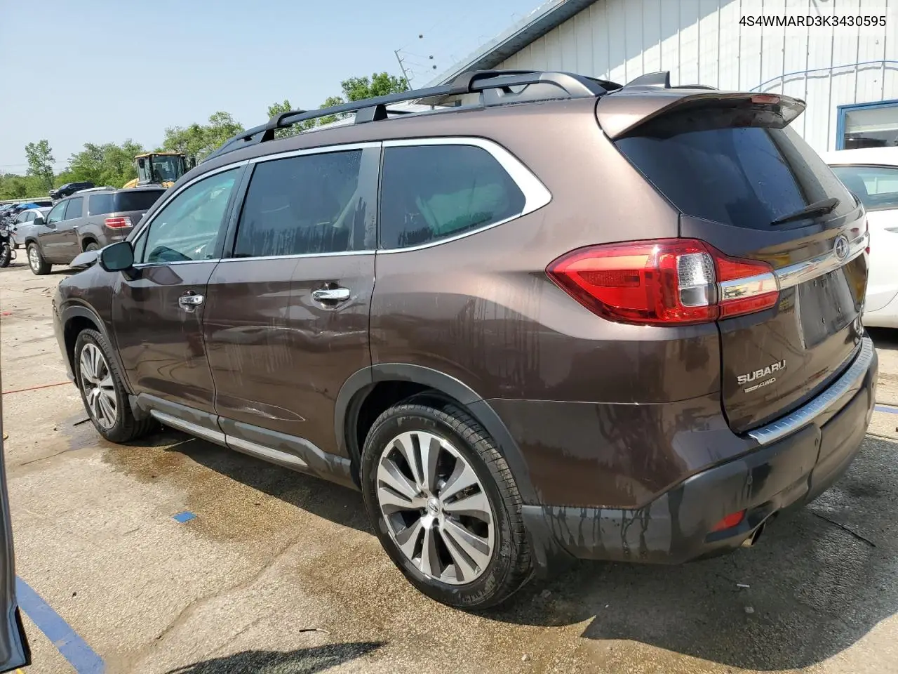 2019 Subaru Ascent Touring VIN: 4S4WMARD3K3430595 Lot: 60341265