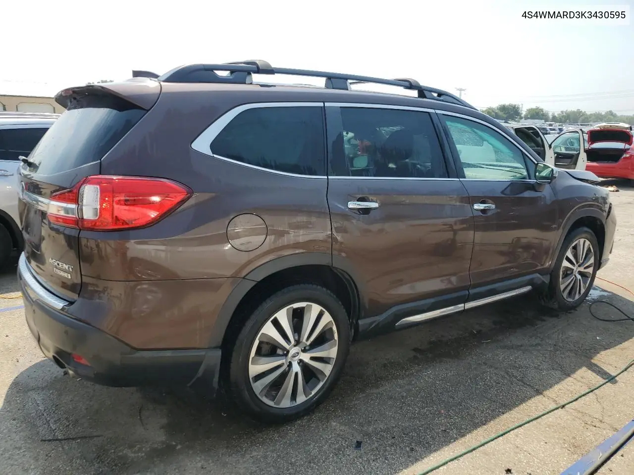 2019 Subaru Ascent Touring VIN: 4S4WMARD3K3430595 Lot: 60341265