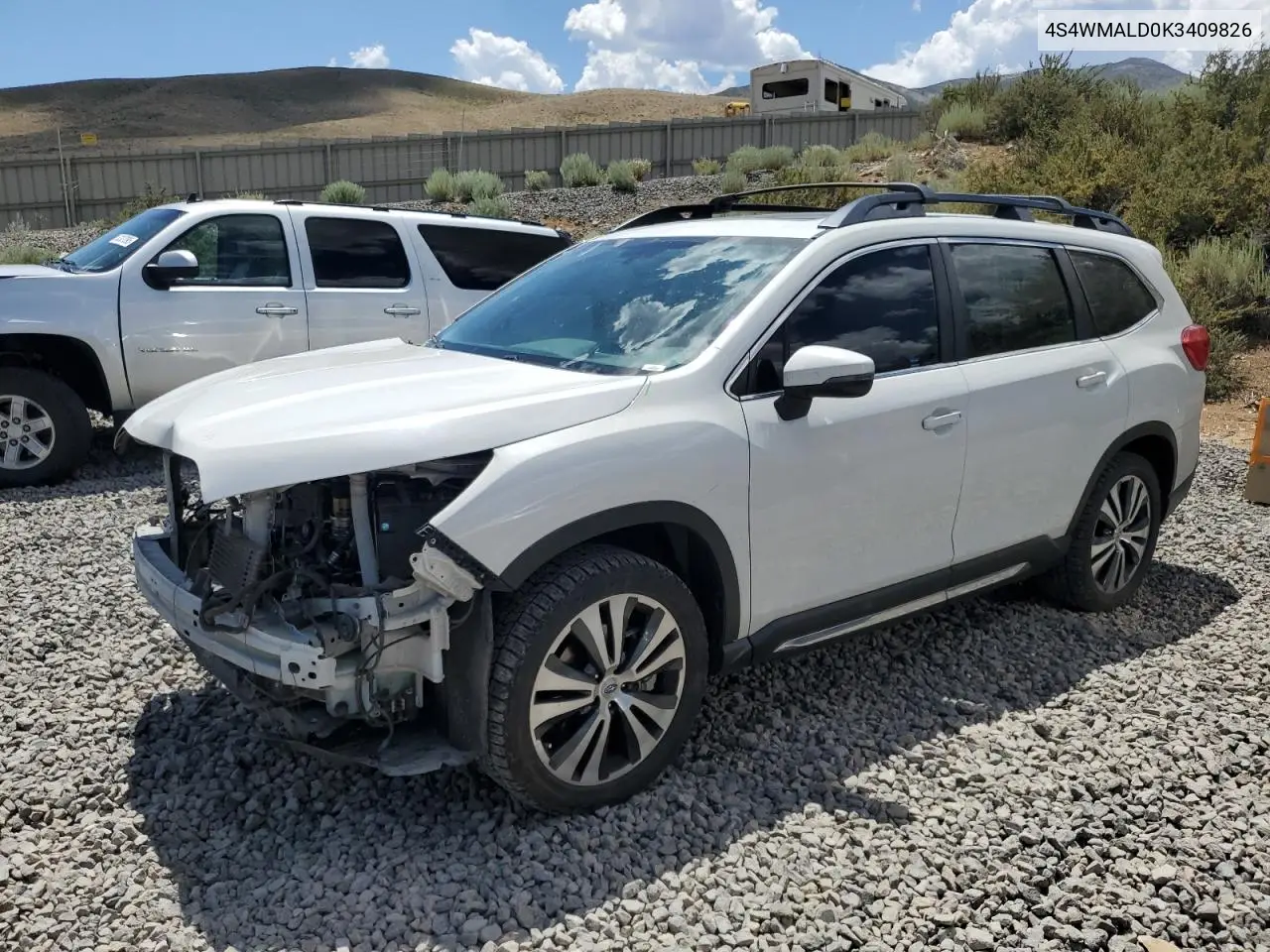 2019 Subaru Ascent Limited VIN: 4S4WMALD0K3409826 Lot: 60878055