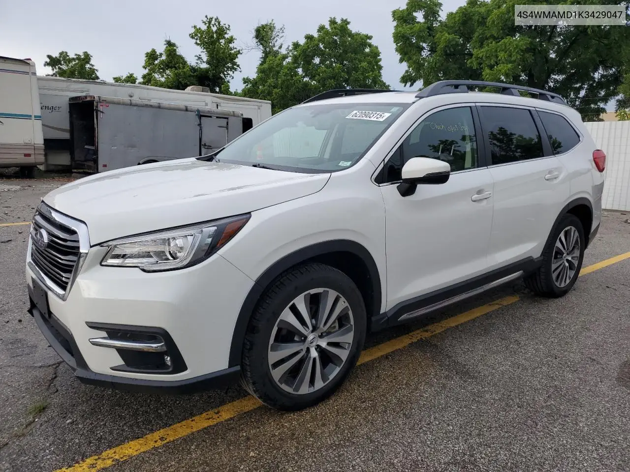 2019 Subaru Ascent Limited VIN: 4S4WMAMD1K3429047 Lot: 62090315