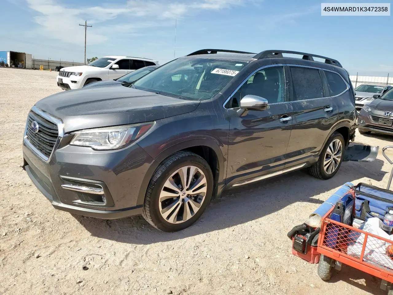 2019 Subaru Ascent Touring VIN: 4S4WMARD1K3472358 Lot: 62186075