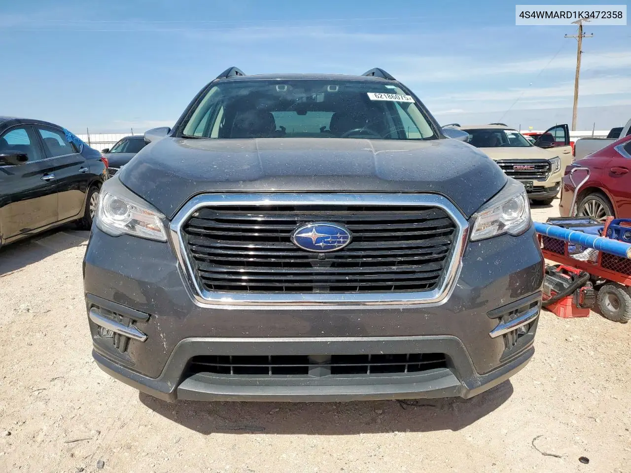 2019 Subaru Ascent Touring VIN: 4S4WMARD1K3472358 Lot: 62186075