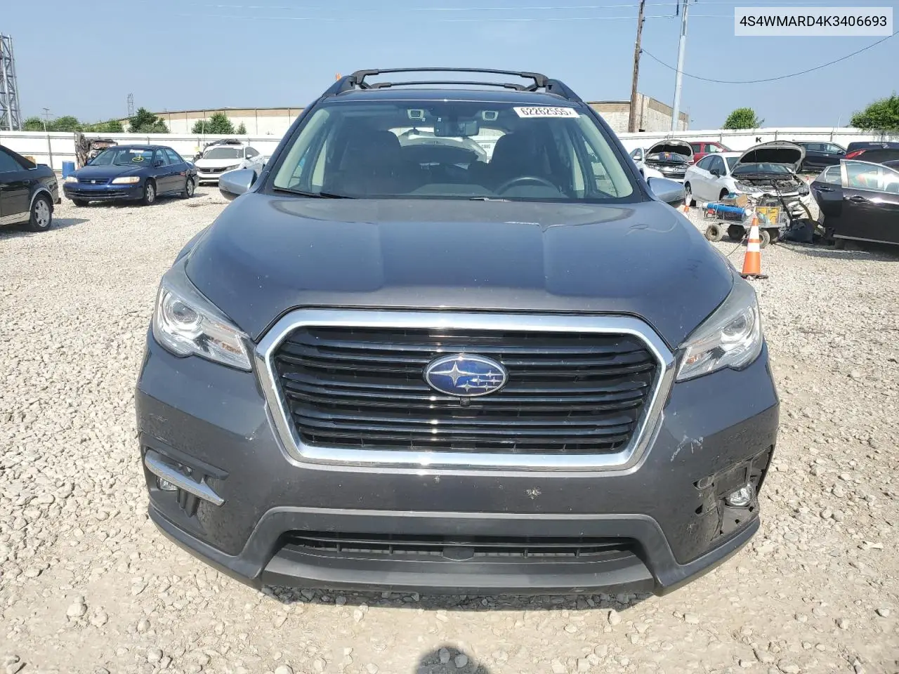 2019 Subaru Ascent Touring VIN: 4S4WMARD4K3406693 Lot: 62262555