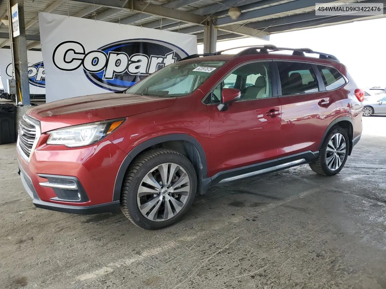 2019 Subaru Ascent Limited VIN: 4S4WMALD9K3422476 Lot: 62397875
