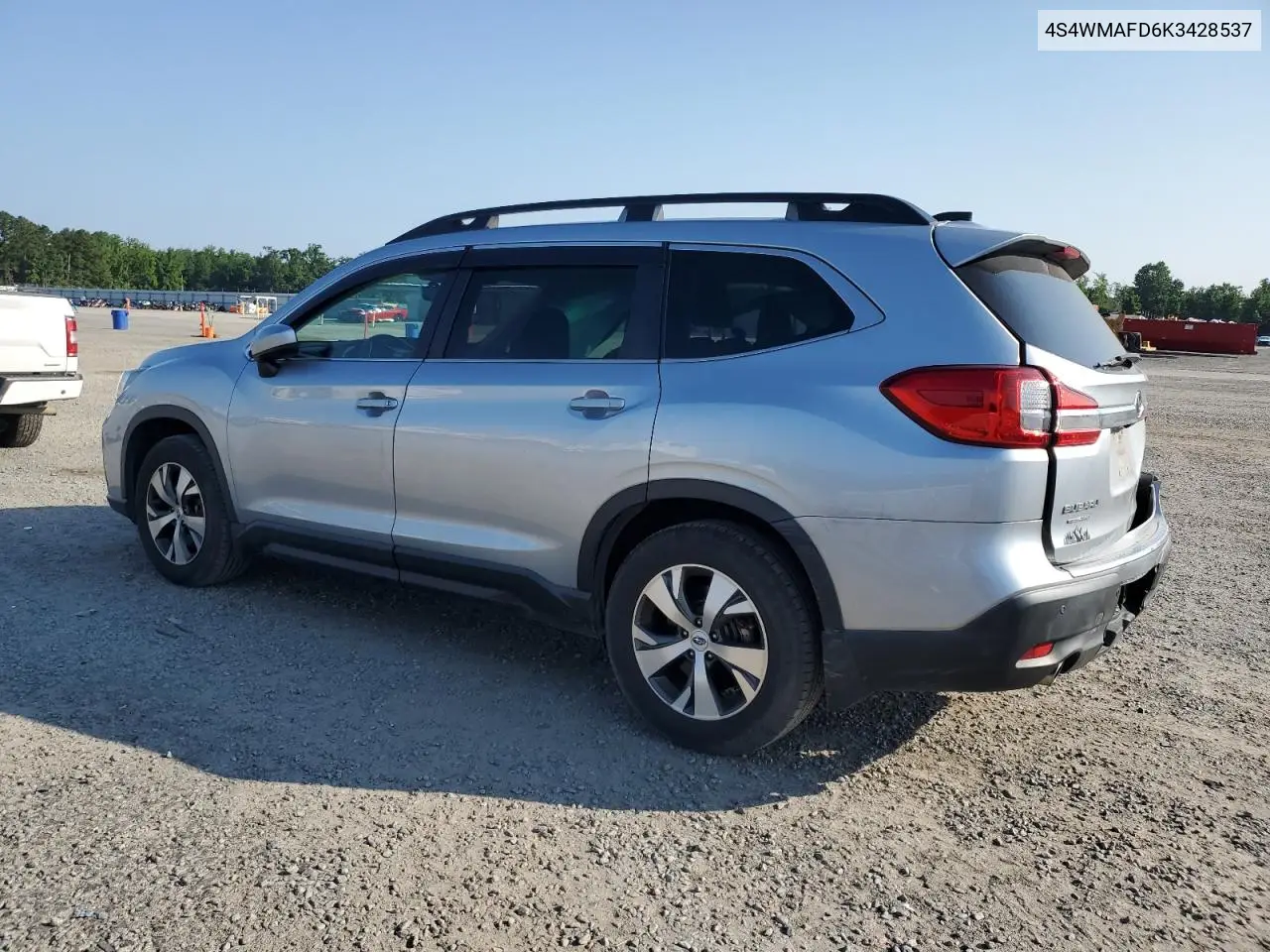 2019 Subaru Ascent Premium VIN: 4S4WMAFD6K3428537 Lot: 62721335