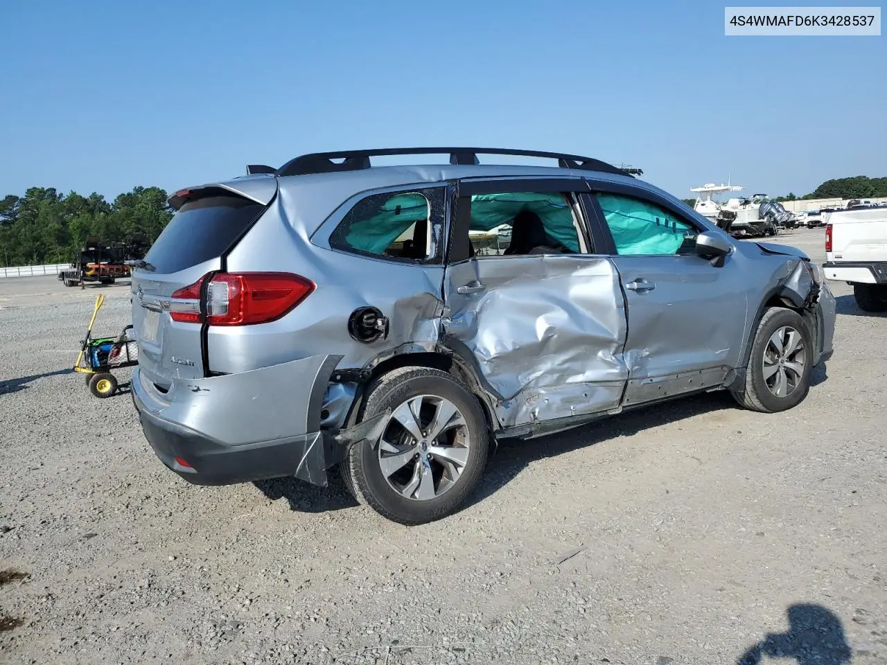 2019 Subaru Ascent Premium VIN: 4S4WMAFD6K3428537 Lot: 62721335