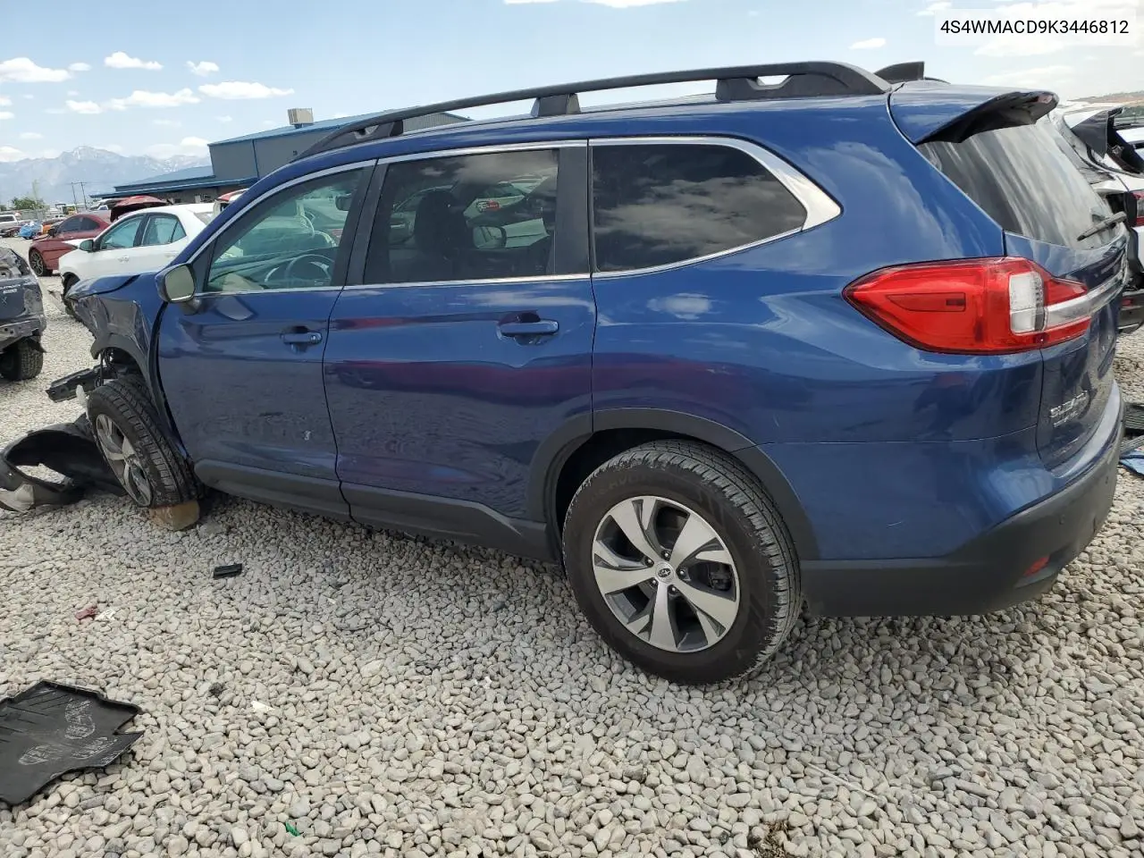 2019 Subaru Ascent Premium VIN: 4S4WMACD9K3446812 Lot: 62778475