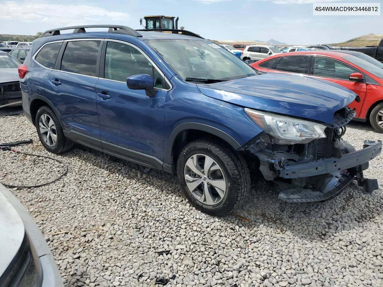 2019 Subaru Ascent Premium VIN: 4S4WMACD9K3446812 Lot: 62778475