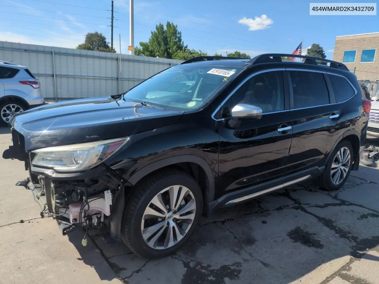 2019 Subaru Ascent Touring VIN: 4S4WMARD2K3432709 Lot: 62910165