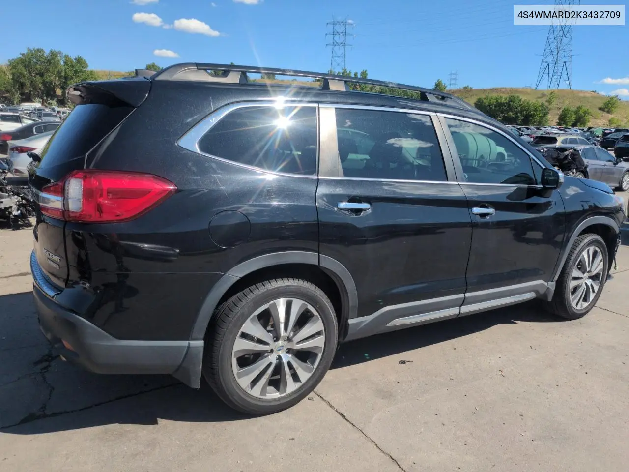 2019 Subaru Ascent Touring VIN: 4S4WMARD2K3432709 Lot: 62910165