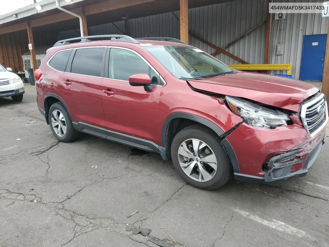 2019 Subaru Ascent Premium VIN: 4S4WMAFD5K3417433 Lot: 63087425