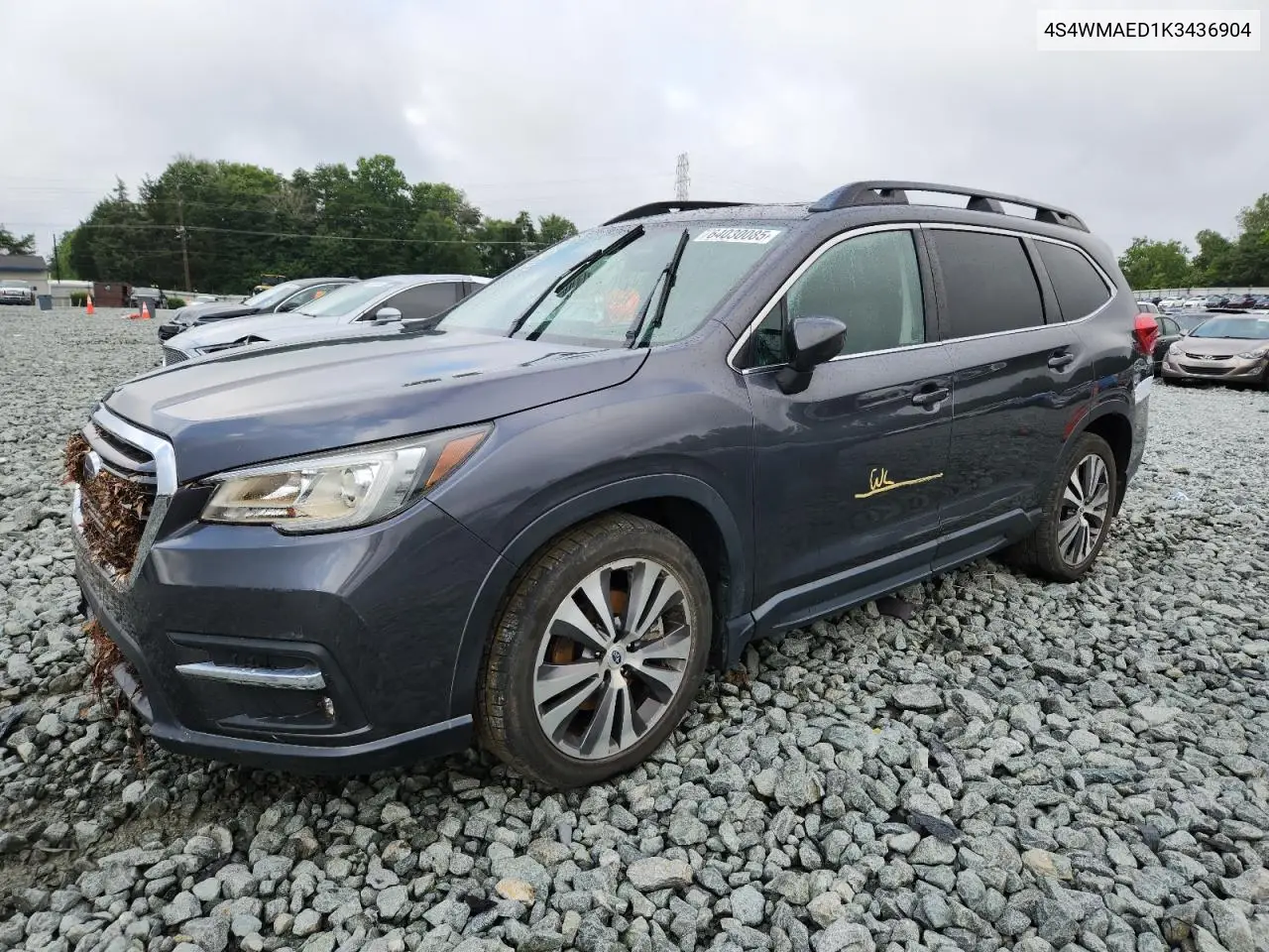 2019 Subaru Ascent Premium VIN: 4S4WMAED1K3436904 Lot: 64030085