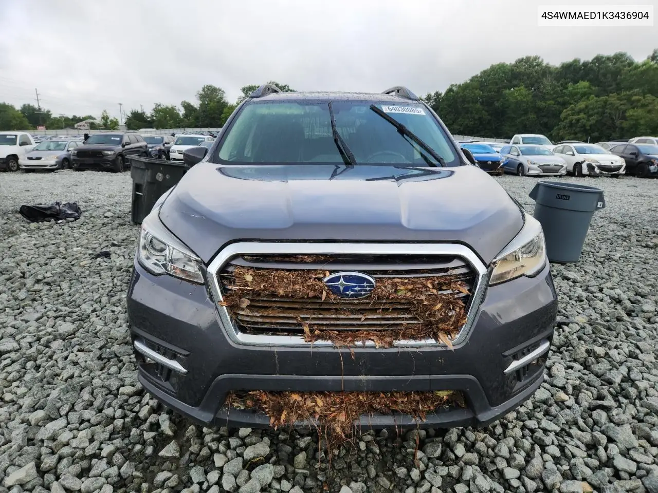 2019 Subaru Ascent Premium VIN: 4S4WMAED1K3436904 Lot: 64030085