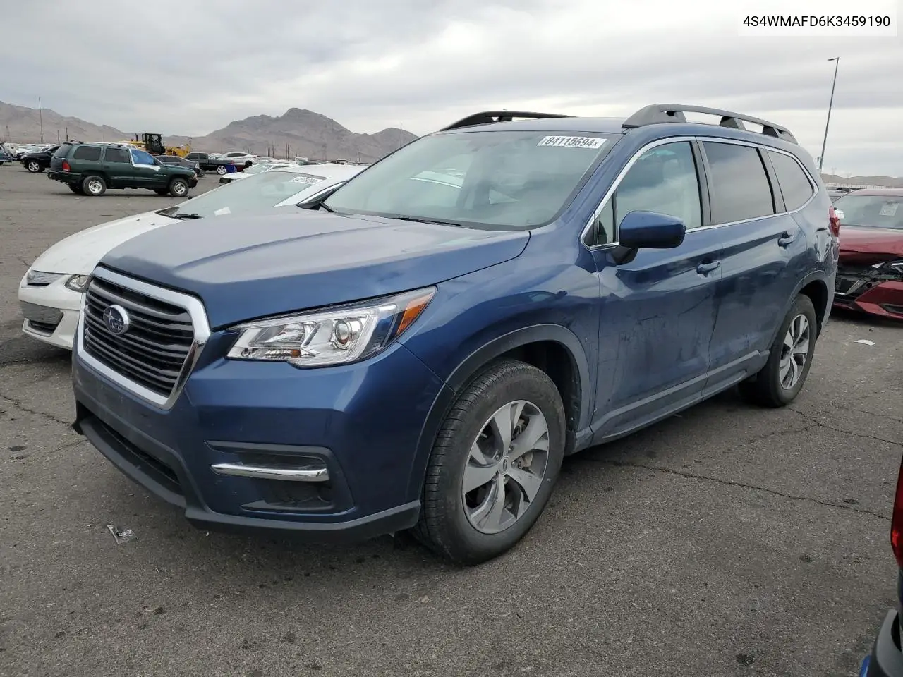 2019 Subaru Ascent Premium VIN: 4S4WMAFD6K3459190 Lot: 84115694