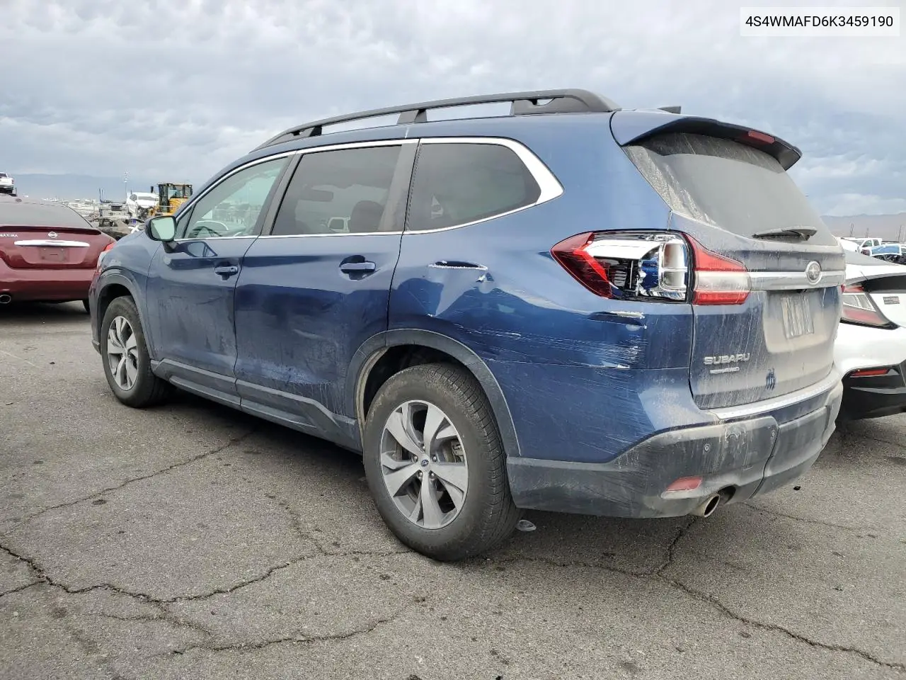 2019 Subaru Ascent Premium VIN: 4S4WMAFD6K3459190 Lot: 84115694