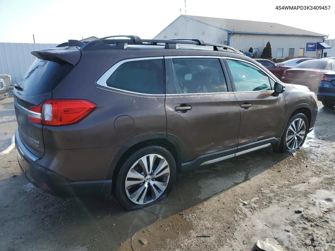 2019 Subaru Ascent Limited VIN: 4S4WMAPD3K3409457 Lot: 88887245