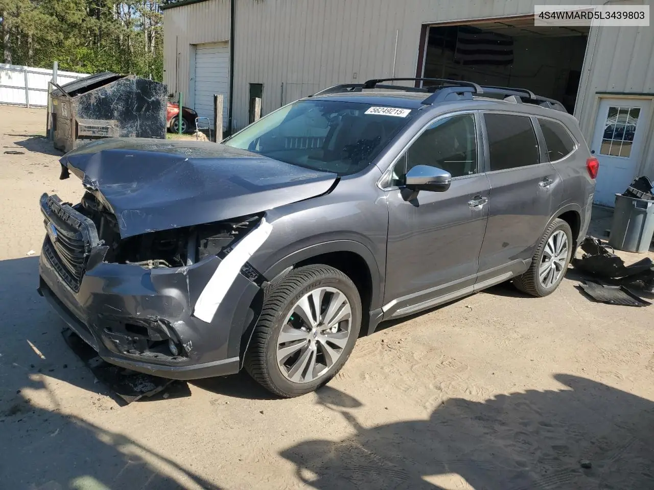 2020 Subaru Ascent Touring VIN: 4S4WMARD5L3439803 Lot: 56249215
