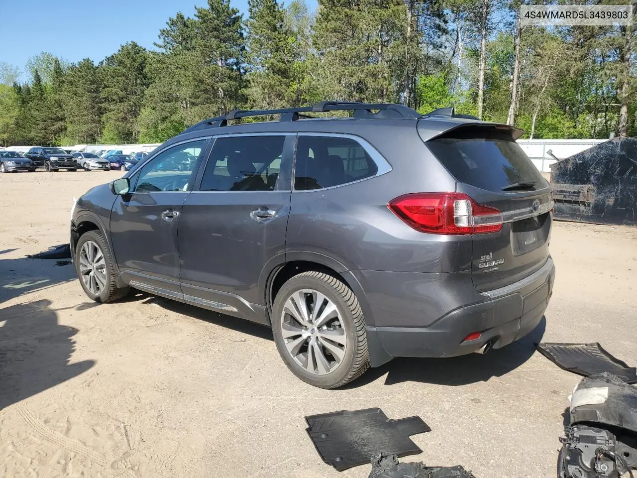 2020 Subaru Ascent Touring VIN: 4S4WMARD5L3439803 Lot: 56249215