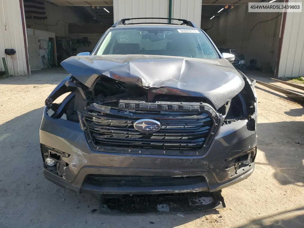 2020 Subaru Ascent Touring VIN: 4S4WMARD5L3439803 Lot: 56249215