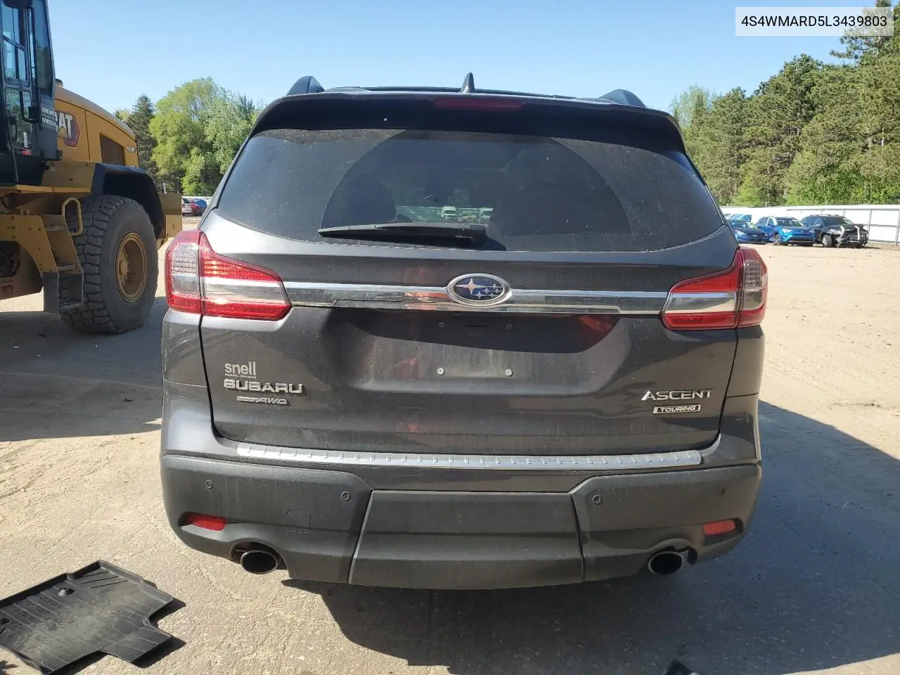 2020 Subaru Ascent Touring VIN: 4S4WMARD5L3439803 Lot: 56249215