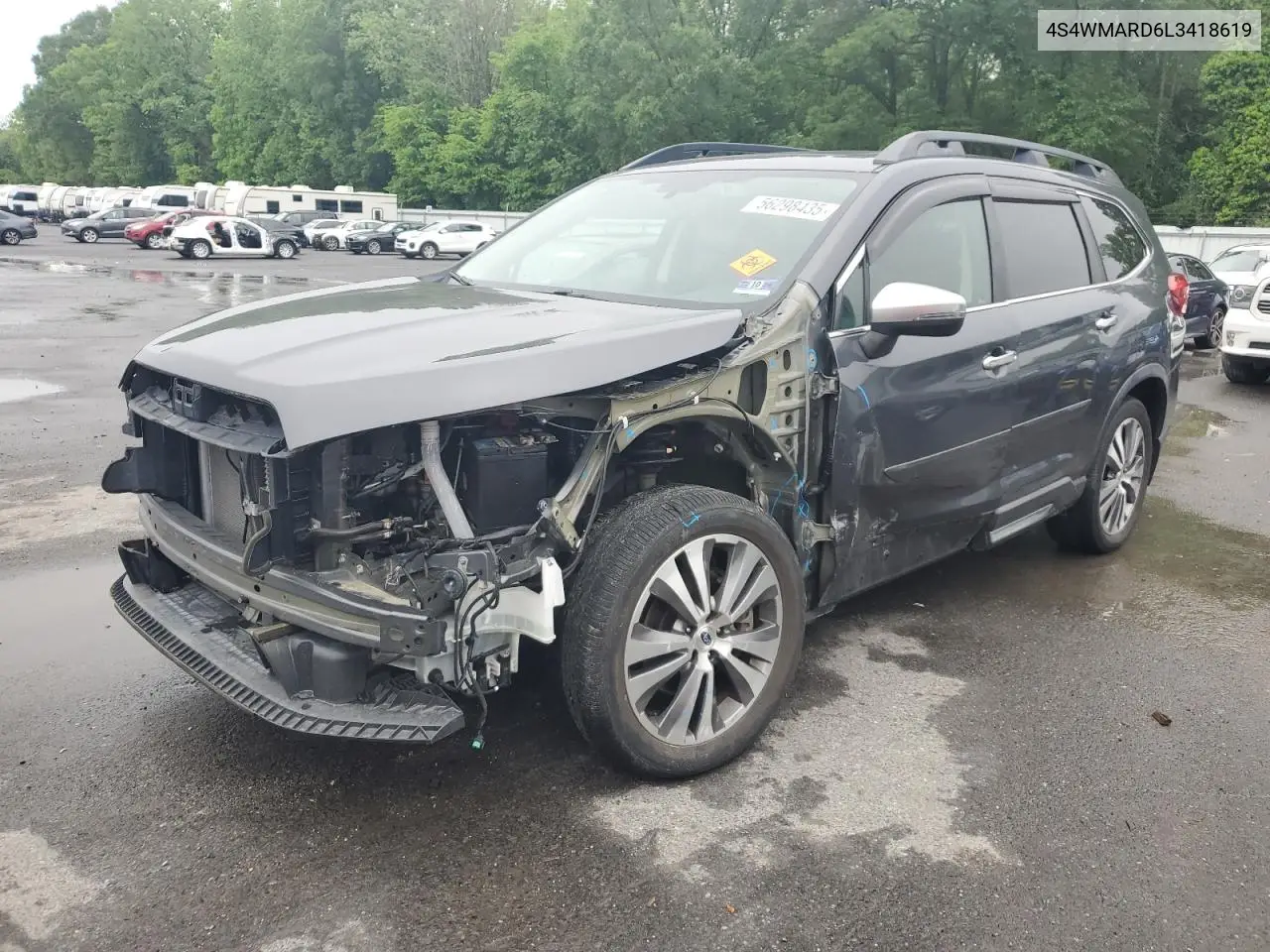 2020 Subaru Ascent Touring VIN: 4S4WMARD6L3418619 Lot: 56298435