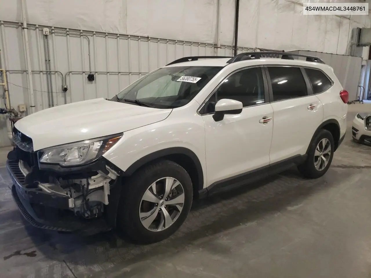 2020 Subaru Ascent Premium VIN: 4S4WMACD4L3448761 Lot: 56380755