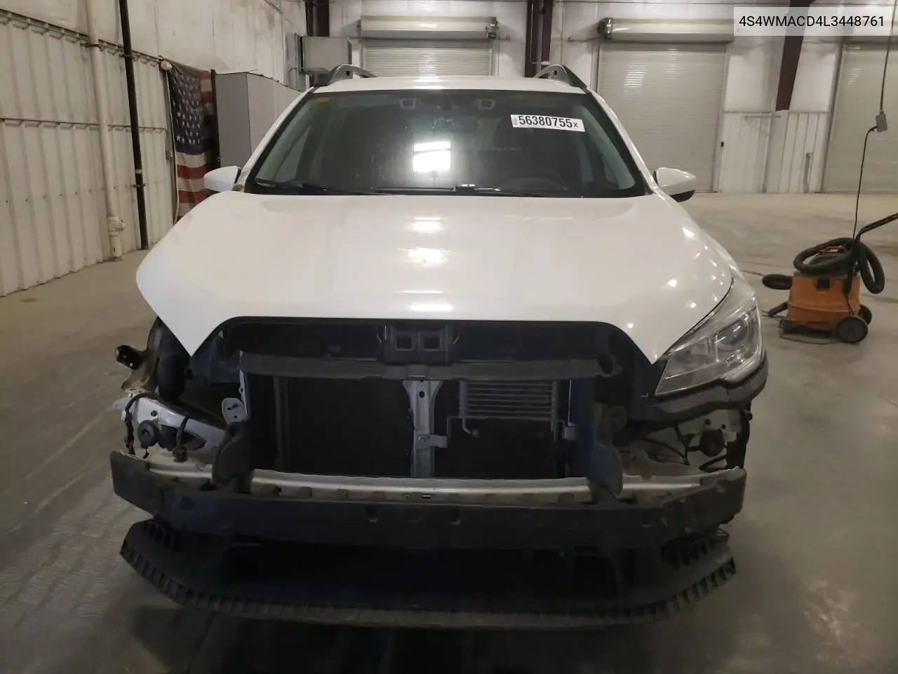 2020 Subaru Ascent Premium VIN: 4S4WMACD4L3448761 Lot: 56380755