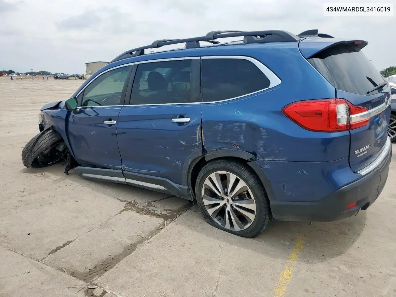 2020 Subaru Ascent Touring VIN: 4S4WMARD5L3416019 Lot: 57034055
