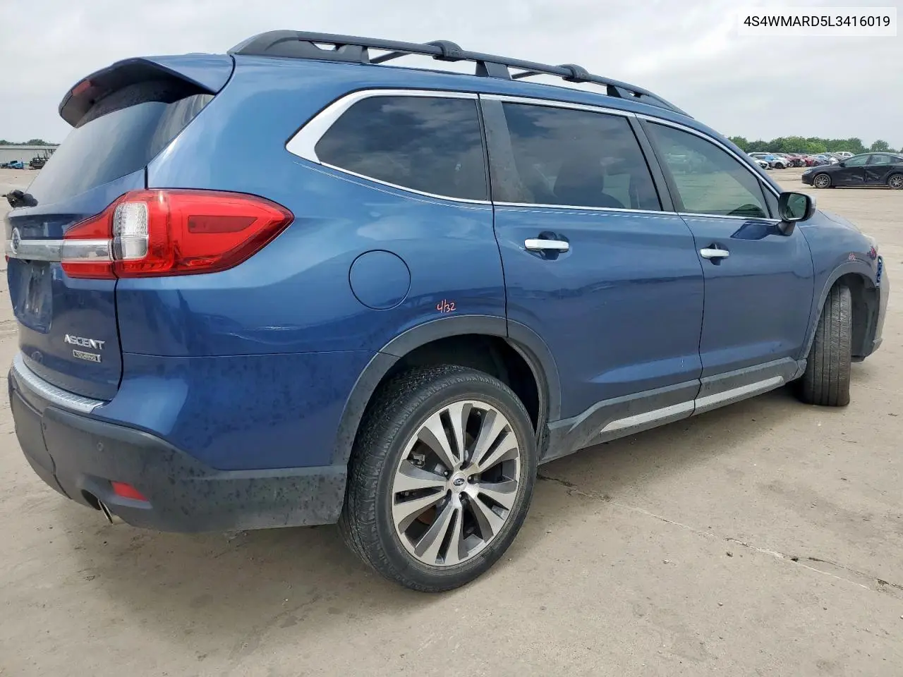 2020 Subaru Ascent Touring VIN: 4S4WMARD5L3416019 Lot: 57034055