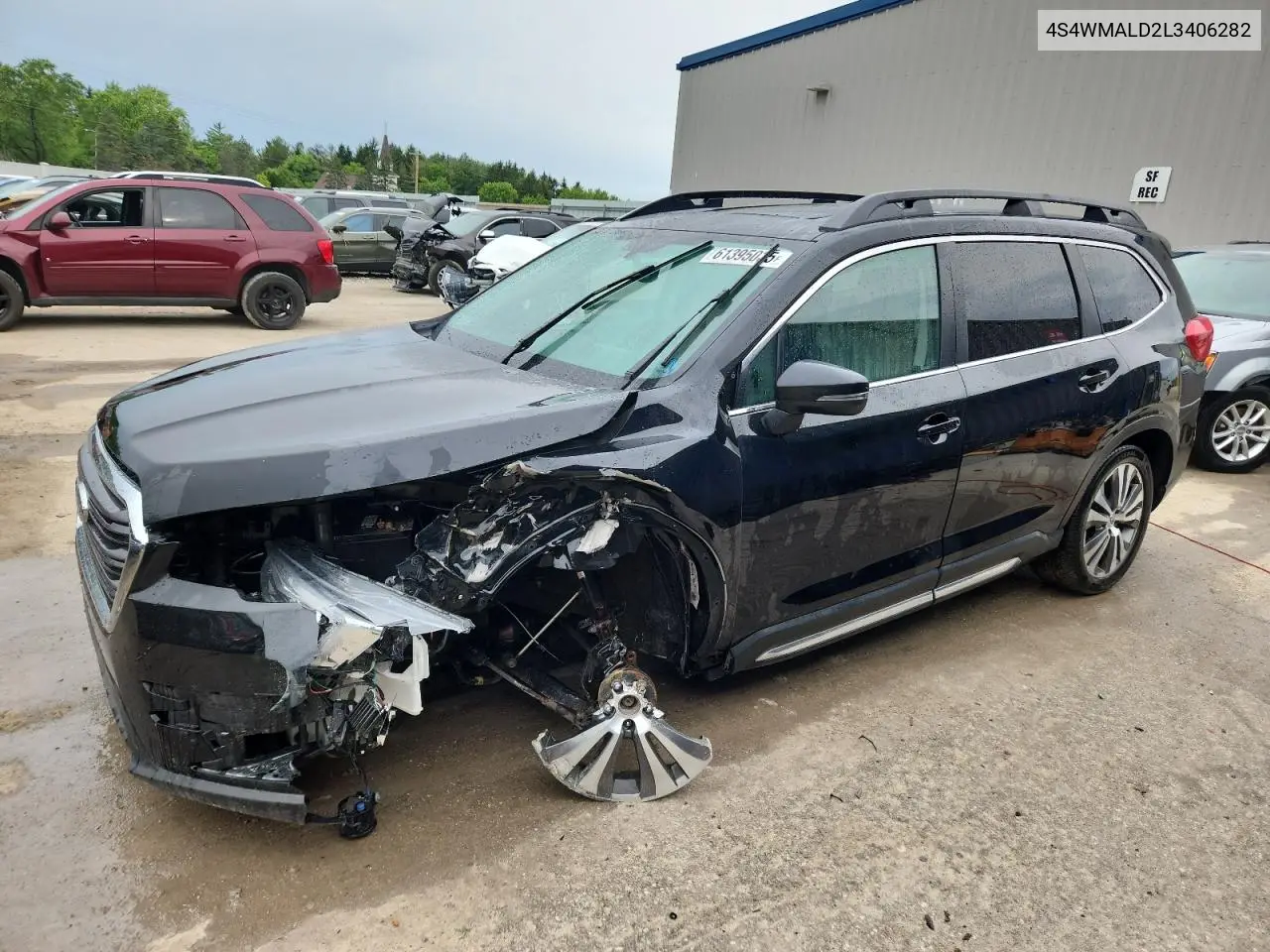 2020 Subaru Ascent Limited VIN: 4S4WMALD2L3406282 Lot: 61395035