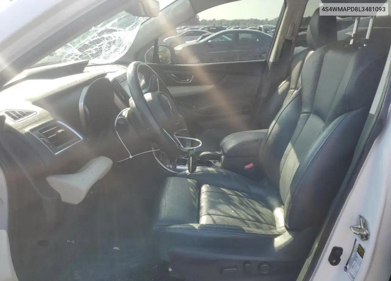 2020 Subaru Ascent Limited VIN: 4S4WMAPD8L3481093 Lot: 61719745