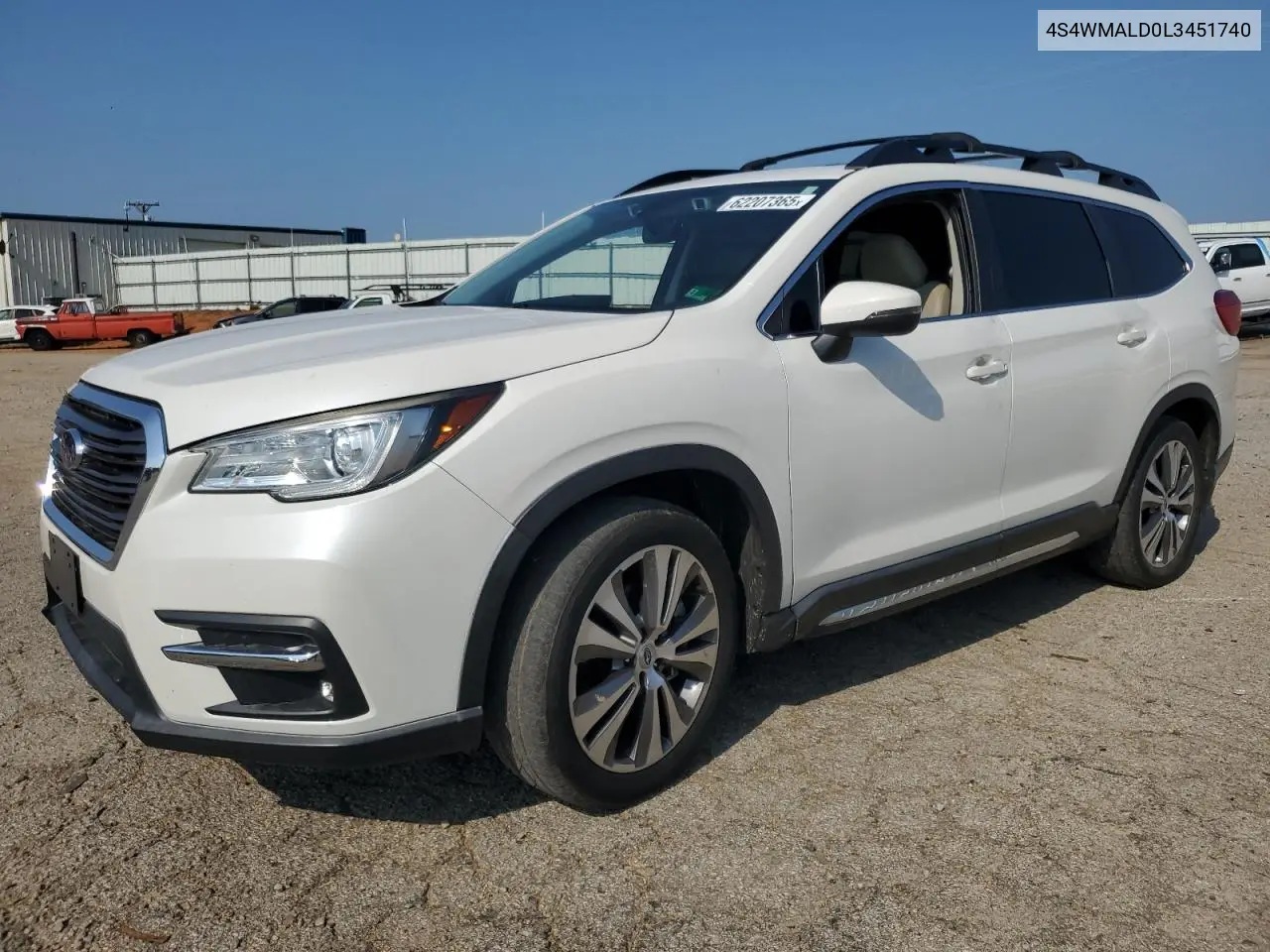 2020 Subaru Ascent Limited VIN: 4S4WMALD0L3451740 Lot: 62207365