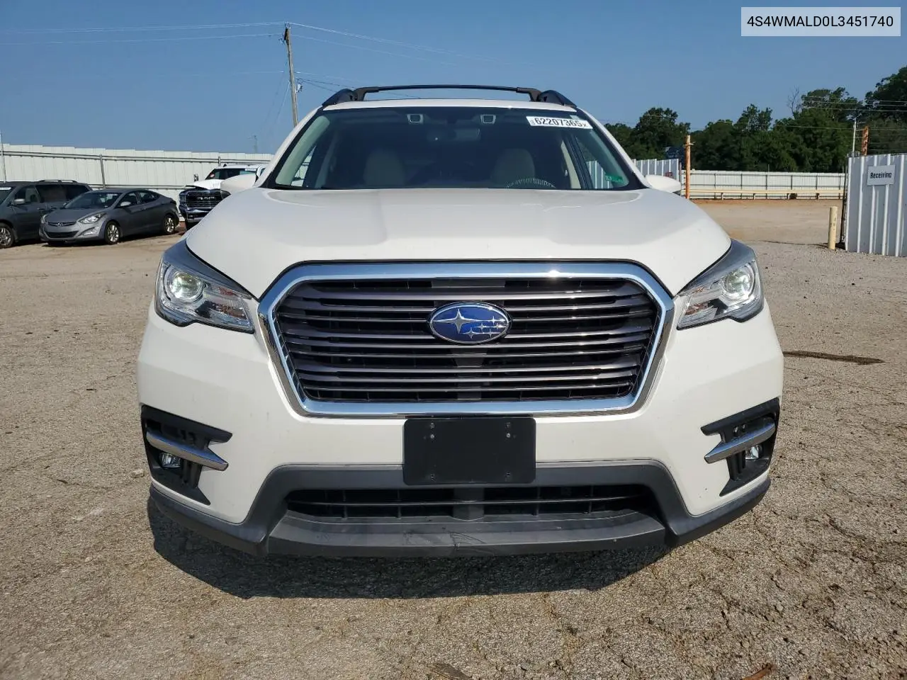 2020 Subaru Ascent Limited VIN: 4S4WMALD0L3451740 Lot: 62207365