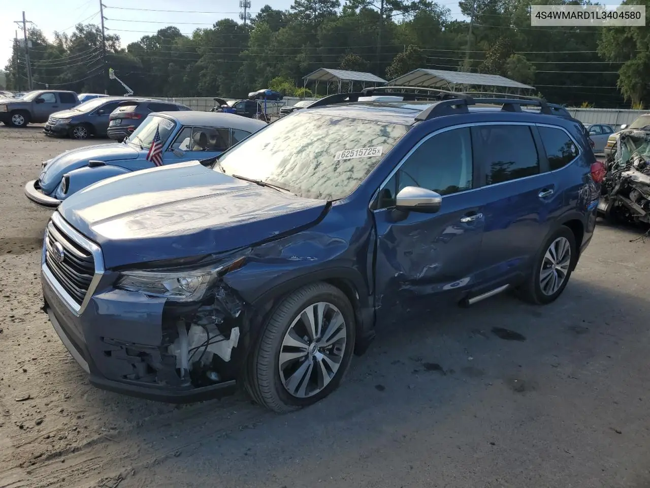 2020 Subaru Ascent Touring VIN: 4S4WMARD1L3404580 Lot: 62515725