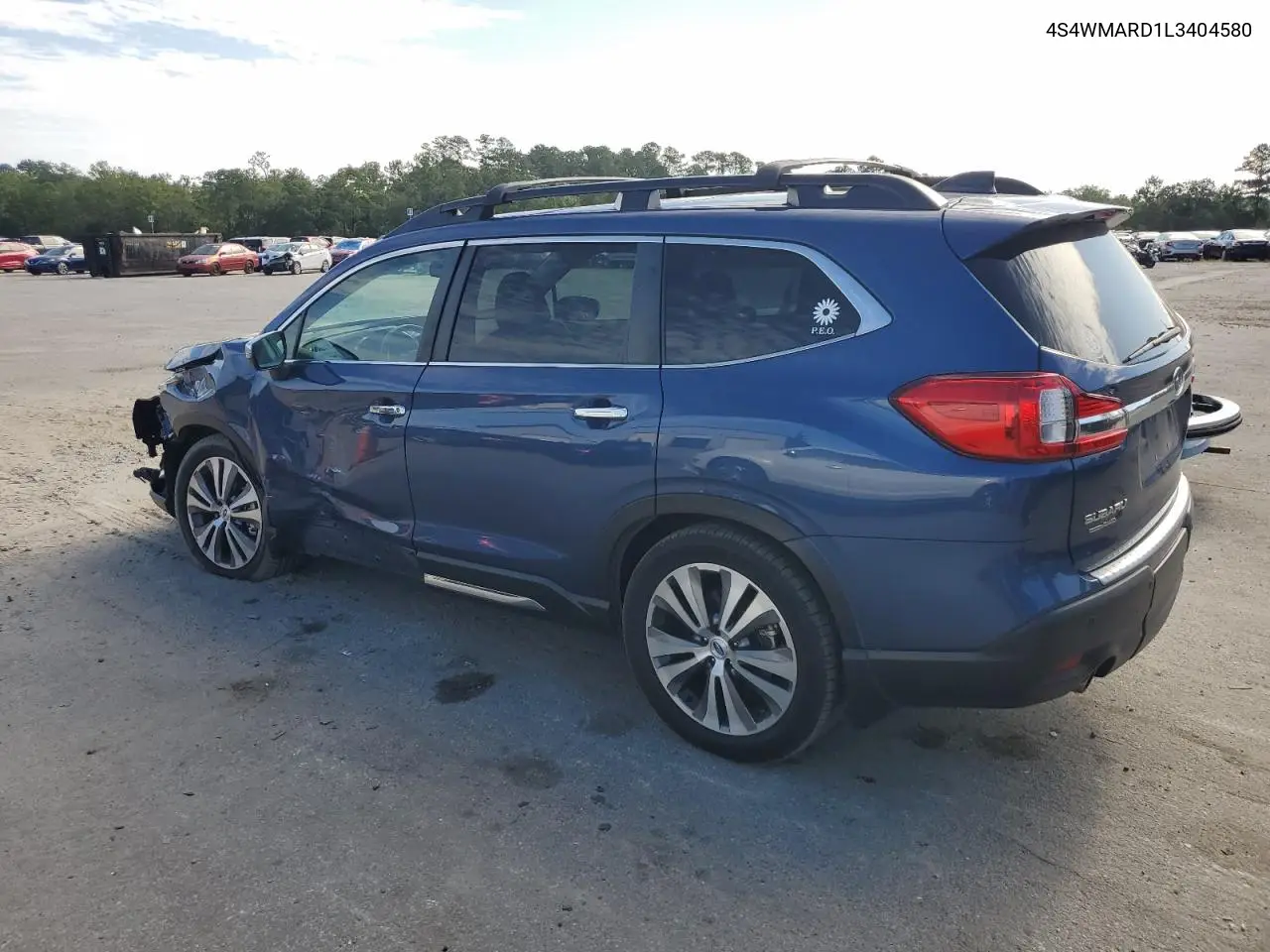 2020 Subaru Ascent Touring VIN: 4S4WMARD1L3404580 Lot: 62515725