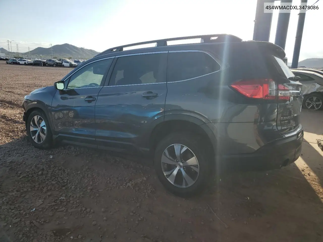 2020 Subaru Ascent Premium VIN: 4S4WMACDXL3478086 Lot: 62939825