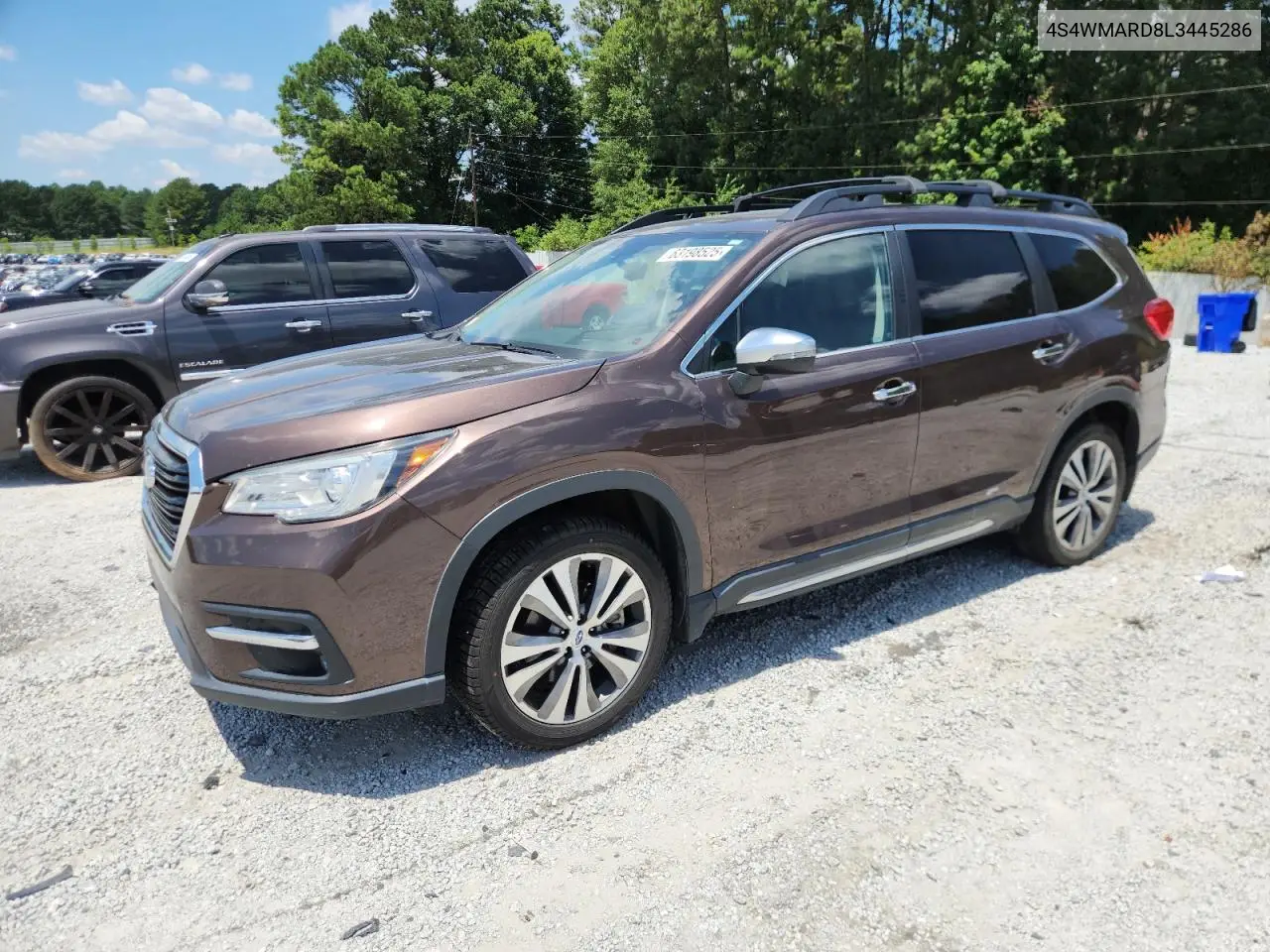 2020 Subaru Ascent Touring VIN: 4S4WMARD8L3445286 Lot: 63198525