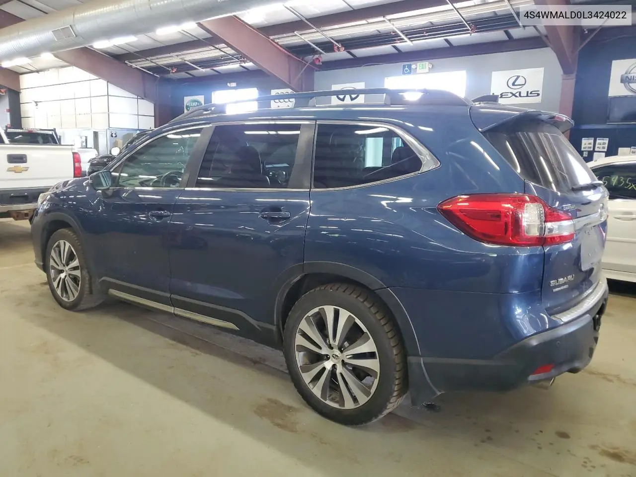 2020 Subaru Ascent Limited VIN: 4S4WMALD0L3424022 Lot: 63209705