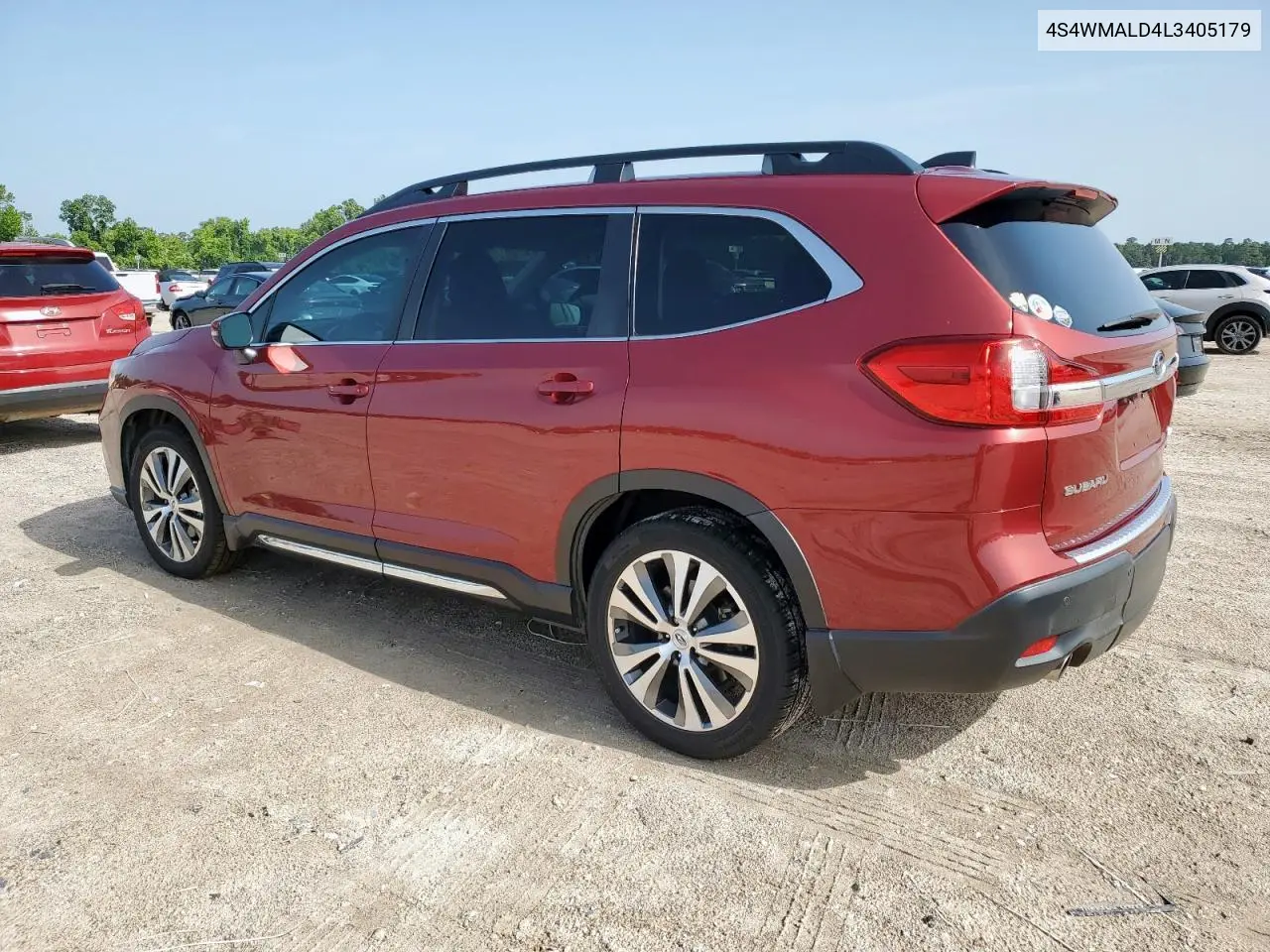 2020 Subaru Ascent Limited VIN: 4S4WMALD4L3405179 Lot: 63218555